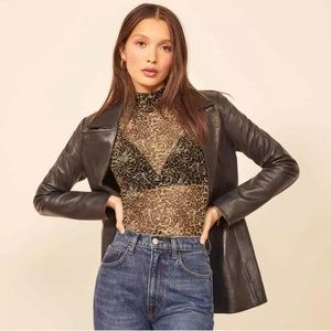 Reformation Laney Top in Tarzan